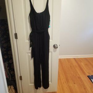 NWT Market and Spruce Florence knit jumpsuit black medium
